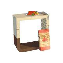 Tavolo laterale per barbecue MONOPOLI Linea VZ - eSAEM.it
