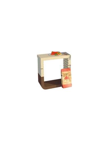 Tavolo laterale per barbecue MONOPOLI Linea VZ - eSAEM.it