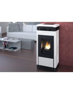 Termostufa a pellet TWISTER 16 IDRO e VENTILATA Linea VZ - eSAEM.it