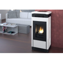Termostufa a pellet TWISTER 16 IDRO e VENTILATA Linea VZ - eSAEM.it