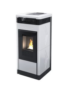 Termostufa a pellet TWISTER 16 IDRO e VENTILATA Linea VZ - eSAEM.it