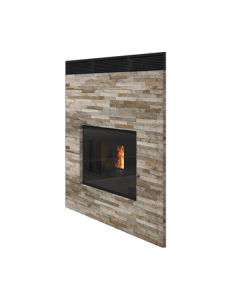 Termoinserto a pellet ORION 16 IDRO e VENTILATO Linea VZ da rivestire