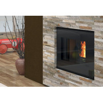 Termoinserto a pellet ORION 20 IDRO e VENTILATO Linea VZ da rivestire