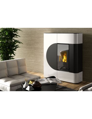 Termostufa a pellet QUASAR 20 IDRO Linea VZ - eSAEM.it