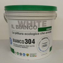 Bianco 304 Oikos coprente e lavabile
