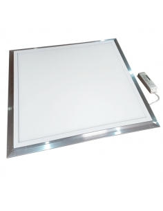 Botola d'ispezione per cartongesso in alluminio con sportello in appoggio con plafoniera a led