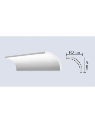 Cornice in polistirolo estruso B105