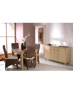 Sedia Sally in Giacinto Brown Rosa Splendiani eSaem.it