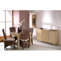 Sedia Sally in Giacinto Brown Rosa Splendiani eSaem.it