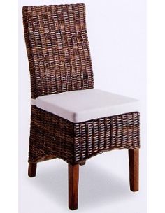 Sedia Sally in croco Rattan - Sara Splendiani eSaem.it
