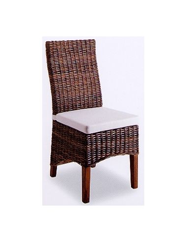 Sedia Sally in croco Rattan - Sara Splendiani eSaem.it