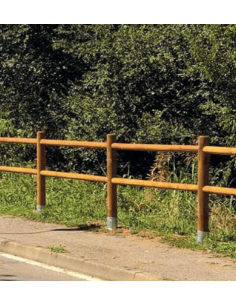 Recinzione due fori Losa Legnami- eSaem.it