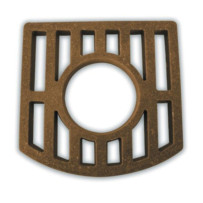 Griglia in ottone ricostruito - Bonfante - eSaem.it