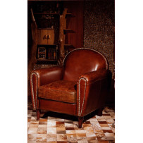 Poltrona Boyle in Cuoio - eSAEM.it