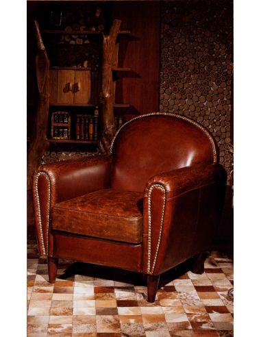 Poltrona Boyle in Cuoio - eSAEM.it