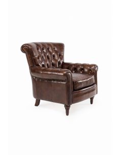 Poltrona Lord in Cuoio - eSAEM.it