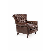Poltrona Lord in Cuoio - eSAEM.it