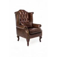 Poltrona Wellington in Cuoio - eSAEM.it