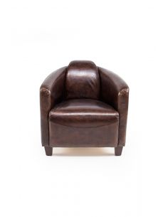 Poltrona Kent in Cuoio Vintage - eSAEM.it
