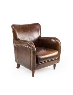 Poltrona Liverpool in Cuoio Vintage - eSAEM.it