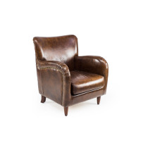 Poltrona Liverpool in Cuoio Vintage - eSAEM.it