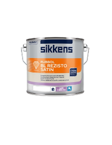 Vendita smalto all'acqua Sikkens Rubbol BL Rezisto Satin eSAEM.it