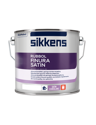 Vendita online smalto a solvente Rubbol Finura Satin Sikkens, vernici scontate del 48% eSAEM.it