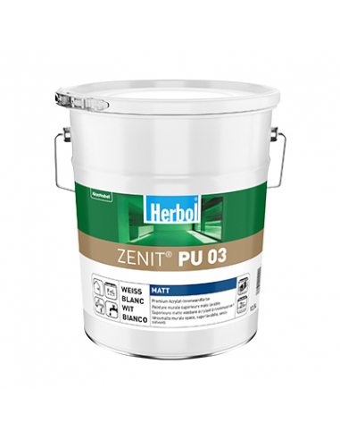 Vendita smalto murale Zenit PU 03 Herbol per interni - eSAEM.it