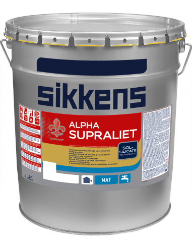 Vendita online vernice per esterno ai polisilicati Alpha Supraliet Sikkens, in offerta ai prezzi più bassi d'Italia - eSAEM.it