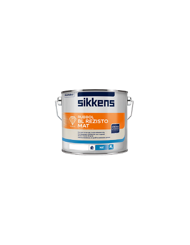Vendita onlinesmalto all'acqua Sikkens per tutte le superfici Rubbol BL Rezisto Mat, in offerta - eSAEM.it