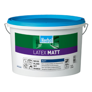 Vendita vernice lavabile Latex Matt Herbol per interni - eSAEM.it