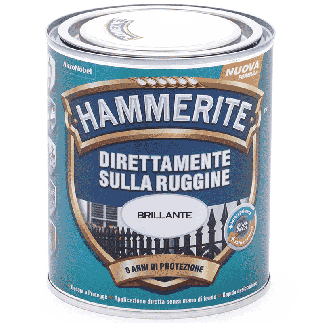 HAMMERITE DIRETTAMENTE SULLA RUGGINE BRILLANTE vendita online consegna Italia ed Europa prezzi bassi