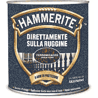 HAMMERITE DIRETTAMENTE SULLA RUGGINE FERROMICACEO vendita online consegna Italia ed Europa prezzi bassi