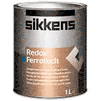 Vendita online smalto ferromicaceo grana media Ferrotech Sikkens, smalti a solvente scontati del 48% eSAEM.it