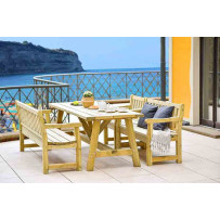 TAVOLO CON PANCHE ERCOLE su eSAEM.it