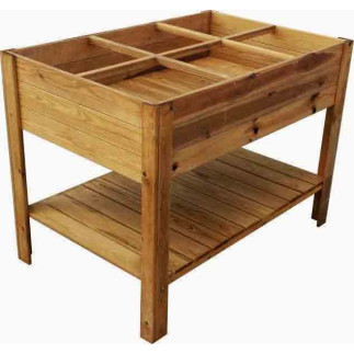 FIORIERA in legno color marrone su eSAEM.it