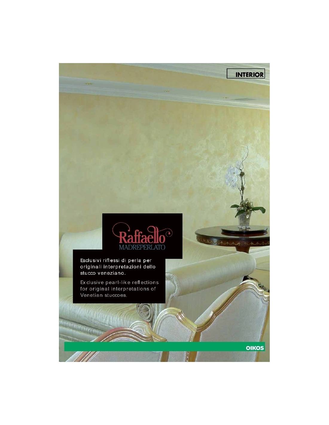 Colore Raffitto Cartella colori Raffaello Madreperlato by OIKOS, acquista online