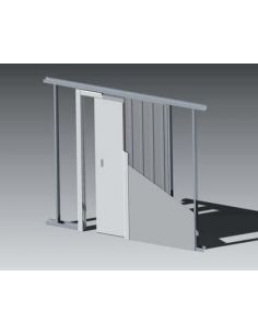 Controtelaio per porte a scomparsa per cartongesso