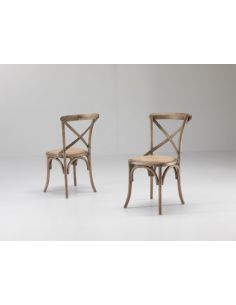 Sedia Cross Rovere Naturale - eSAEM.it