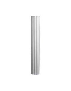 1/2 FUSTO RIGATO GESSO BIANCO FR 1314