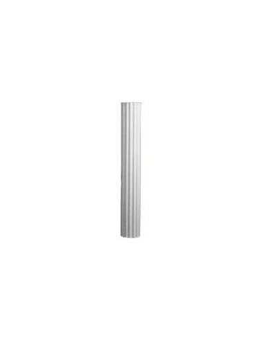 1/2 FUSTO RIGATO GESSO BIANCO FR 1314