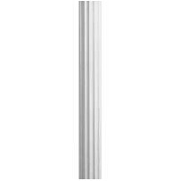 1/2 FUSTO RIGATO GESSO BIANCO FR 1608