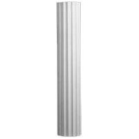 1/2 FUSTO RIGATO GESSO BIANCO FR 2003