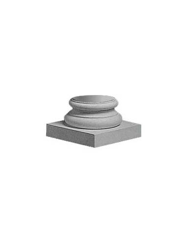 TONDO COLONNA GESSO BIANCO T 1610