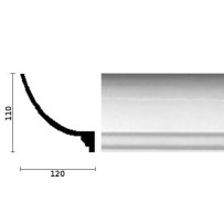LINEA LUCE GESSO BIANCO (CF.6 MT) A 104