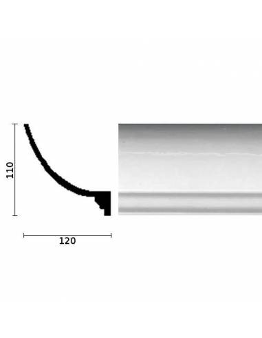 LINEA LUCE GESSO BIANCO (CF.6 MT) A 104