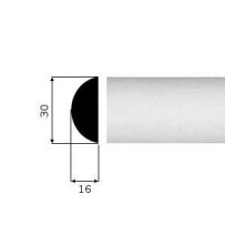 CORNICE GESSO BIANCA (CF.15 MT) C 03041