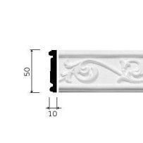 CORNICE GESSO BIANCA (CF.9 MT) C 05032