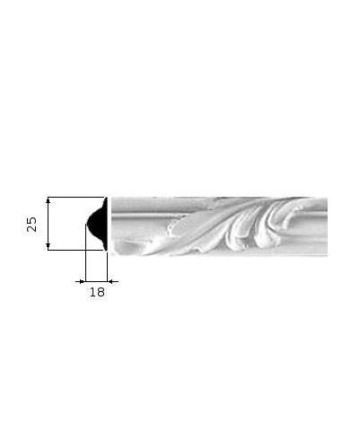 CORNICE GESSO BIANCA (CF.15 MT) C 02542