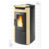 TERMOSTUFA MALIKA IDRO A PELLET DAL ZOTTO